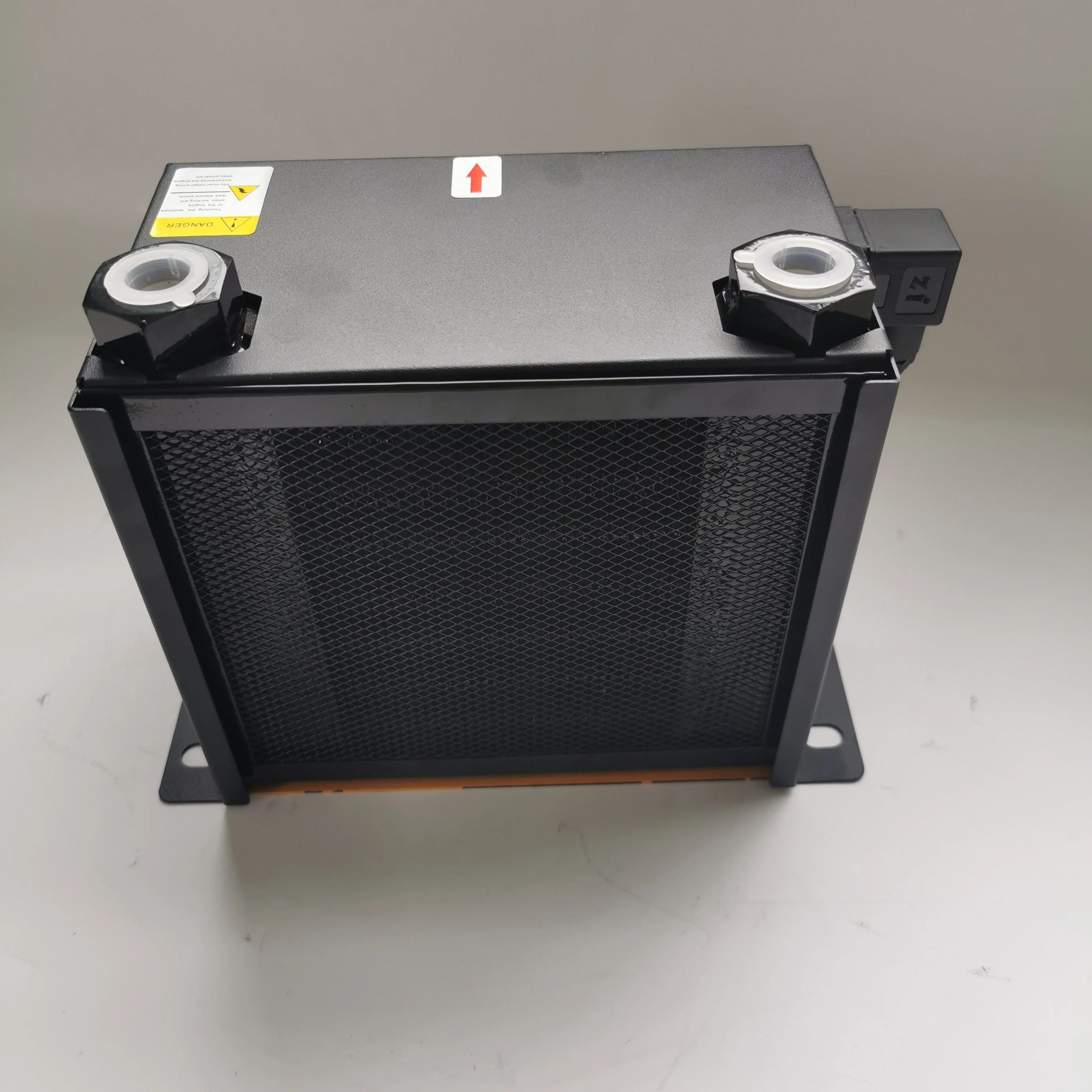 Hydraulic Oil Air Coolers With Fan Ac220v Dc24v Heat Exchanger With Fan Hydraulic Oil Radiator Air Compressor Oil Cooler