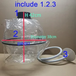 38 45cm 50cm Balloon Stuffing Machine Gift Wrapping Expander Pliers for Filling Tools for Bear Dolls Birthday Wedding Decoration