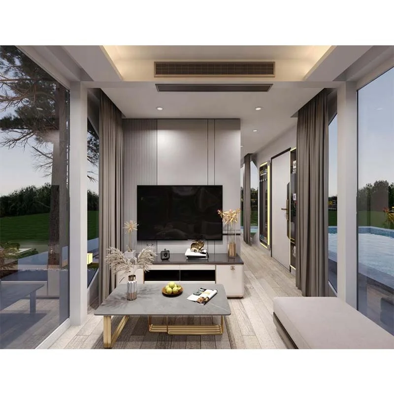 WE Model S7 Whole House Smart Home System High Quality Furniture Living Room Sofa And Bedroom Capsule House