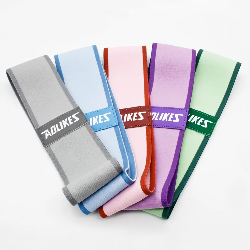 Aolikes Fabric Resistance Bands for Working Out Booty Bands for Women and Men Fitness Gym Exercise Long bands