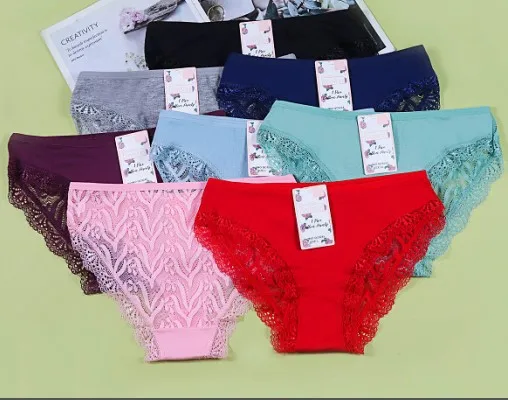 The public like temperament  sexy lace sweat absorbent breathable warm sex underwear for women