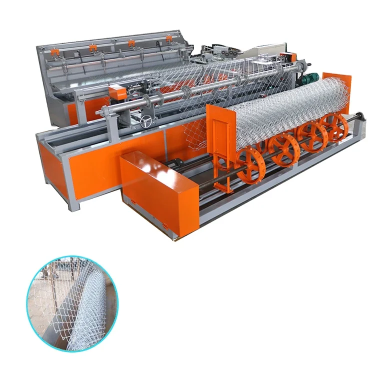4.0M width single wire chain link fence making machine in India price