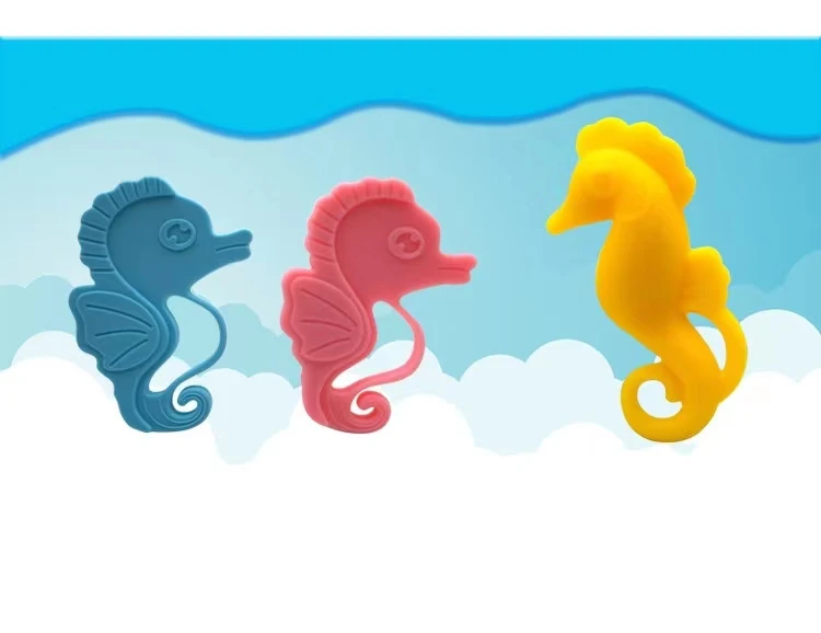 Safe For Infants And Toddlers Silicone Baby Teethers Silicone Baby products custom