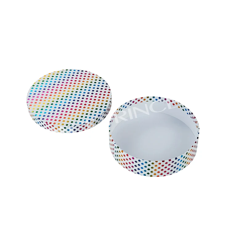 Elegant Wholesale Custom Design Empty Food Grade Paper Round Tube Rigid Cardboard Gift Chocolate Truffle Packaging Boxes