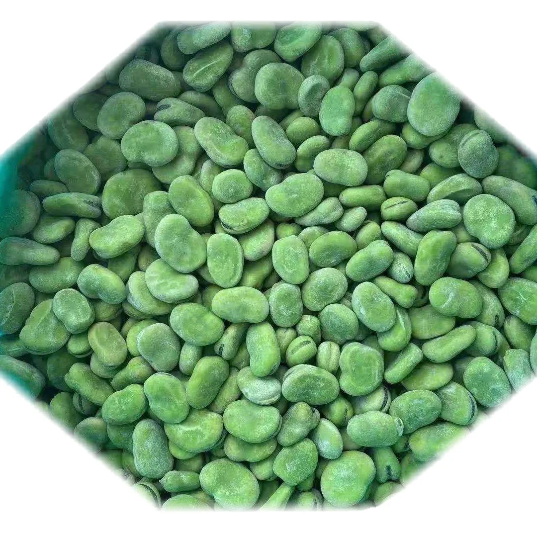 Frozen Green Broad Bean Frozen IQF Broad Bean Frozen White Broad Bean