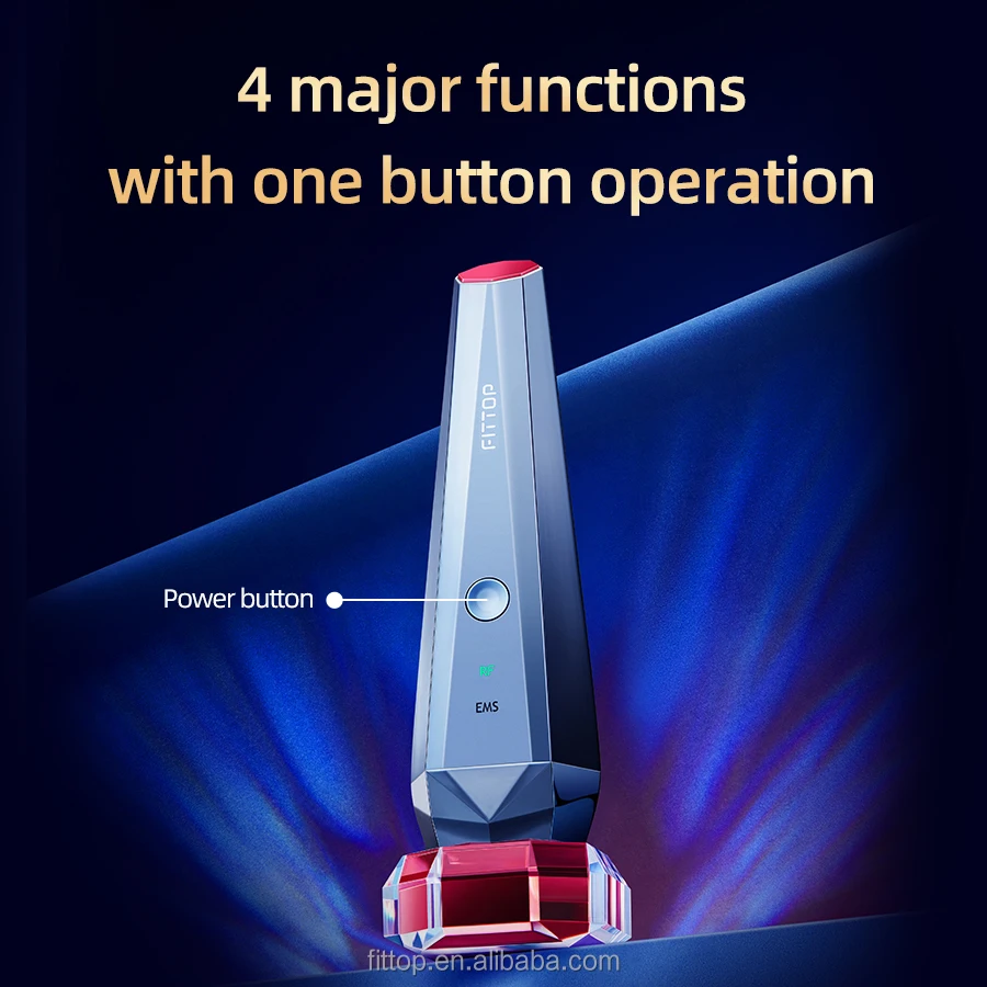 Face Message Microcurrent Tightening Facial Whitening Skin Care Set Beauty Machine Radio Frequency RF
