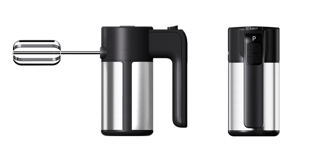 CX-6682 6 Speed Turbo 300W Home Kitchen Appliances Digital Display SS Stainless Steel Food Egg Beater Electric Hand Held Mixer