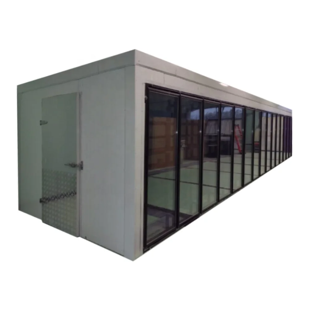 supermarket commercial refrigerator freezer cold room freezer glass door with frame beverage coolers