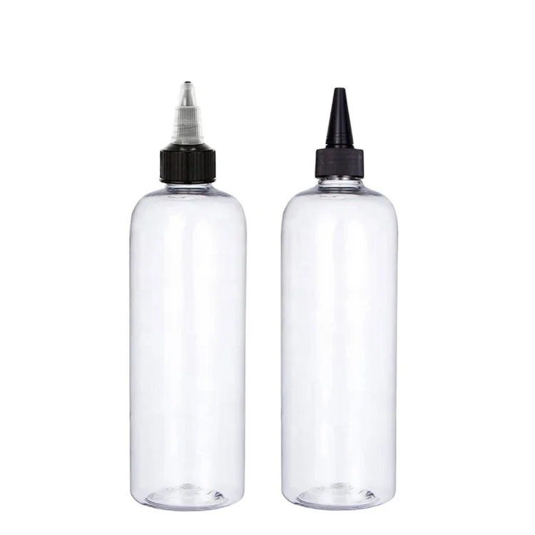 Transparent Plastic 30ml 50ml 60ML 70ML 100ML 120ml PET Black White Clear Plastic Bottle With Twist Top for Packaging