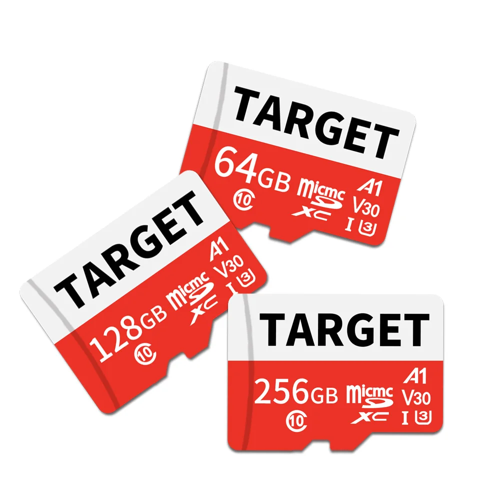 TARGER 64GB 128GB 256GB 512GB class 10 tf card mini SD Cards Memory Card for ip camera car navigation