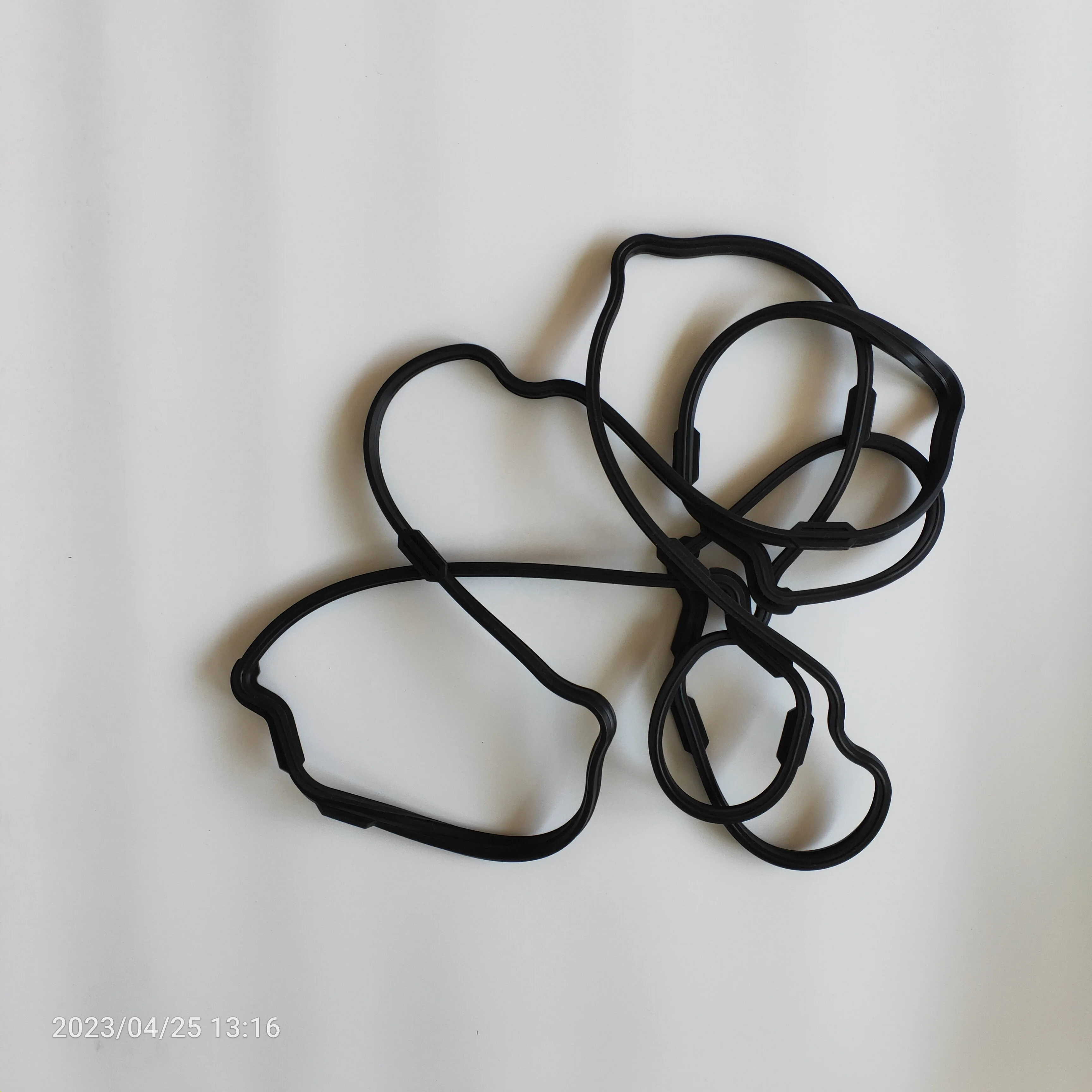 Heavy Truck Detroit Series 60 Oil Pan Rubber Seal 23539104 Diesel Engine Oil Pan Gasket 23522279