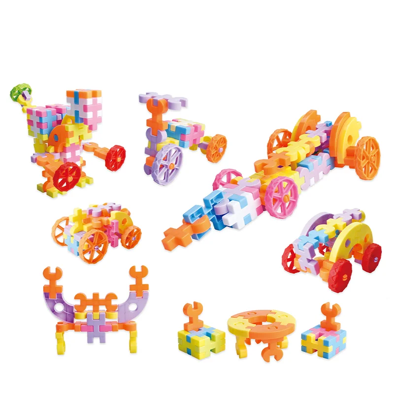 HW Toys 6pcs/box Amazon Russian Wrench Disassembly Cannon Various Shapes Building Blocks Set For Kids Boys Girls