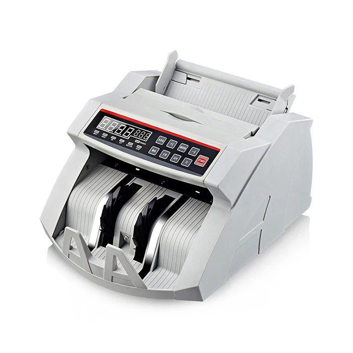 2108D bank note counter Money counter machine polymer notes banknote cash counting machine UV MG money detector