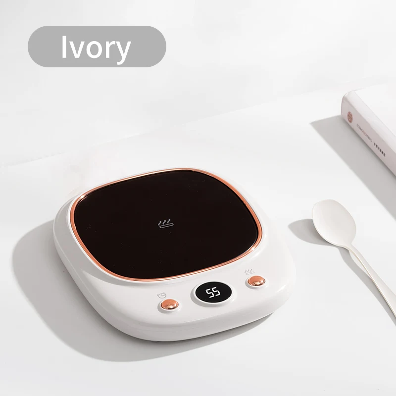 Portable Warm cup mat AC220v keep drink warm heating desktop mini cup heater coasters for milk Threespeed temperature adjustment