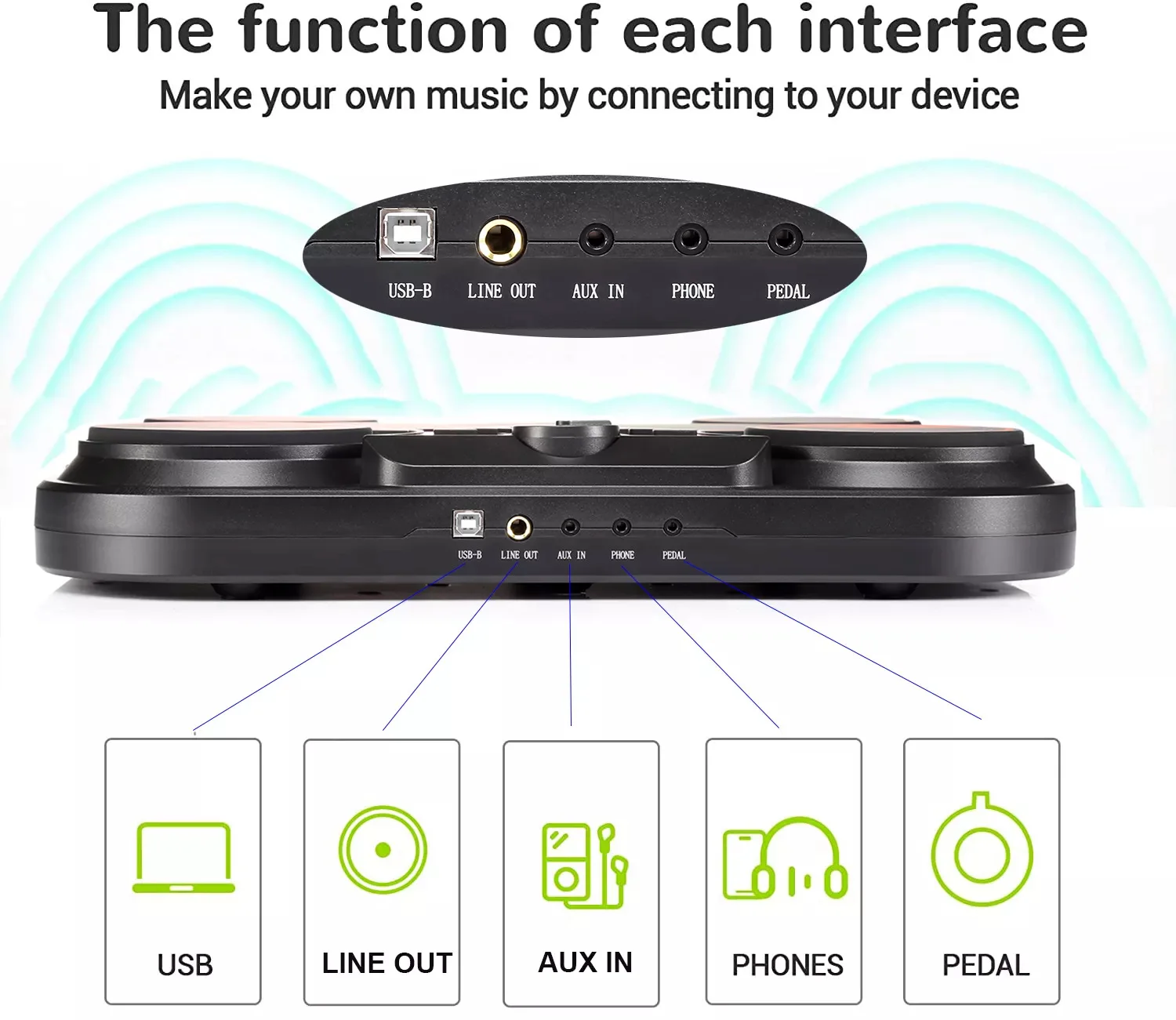 Electronic Drum Musical Instruments & Accessories Product
