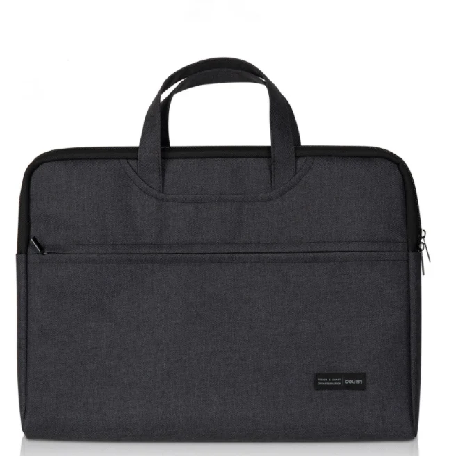 Cationic eco friendly cloth commercial large-capacity portable conference bags laptop briefcase