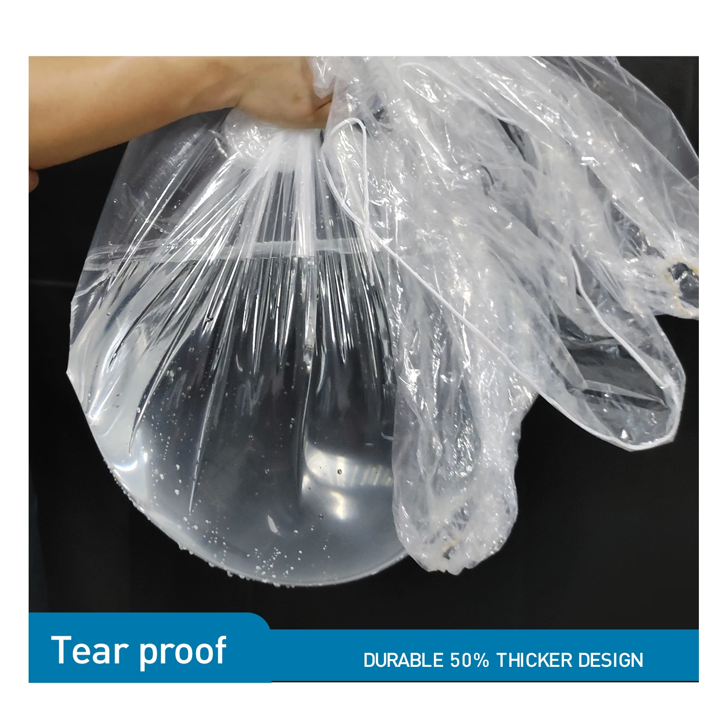 light weight PE disposable raincoats cover Emergency Rain Ponchos for Men Women Assorted Colors