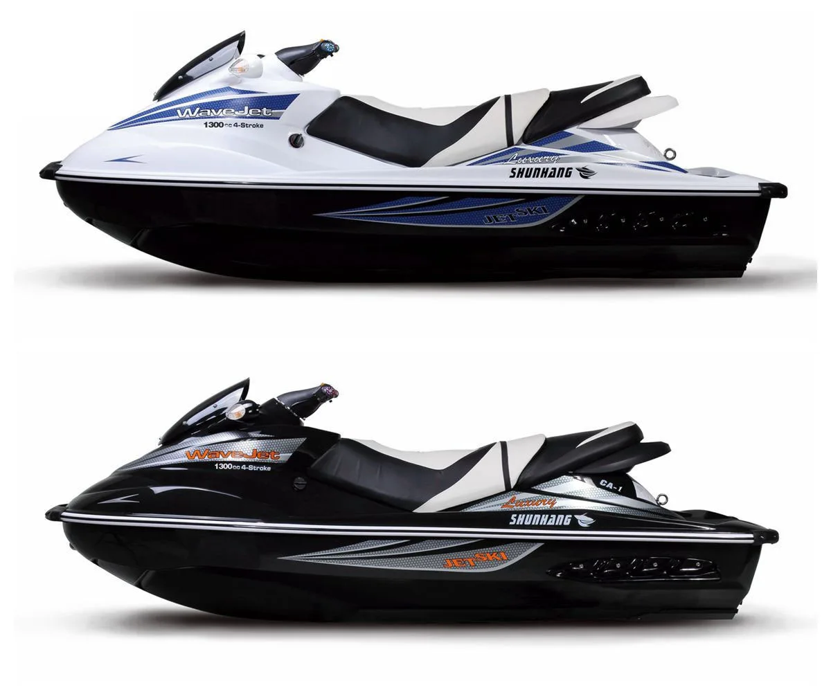 Hot Sale 1300cc Fast Speed Motorboat 4 Stroke 2 Person Jetski for Sale