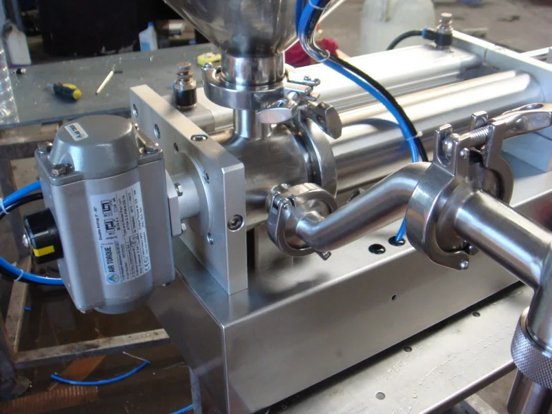 HSFA Gold Supplier Viscous Liquid And Ointment Cheddar Cheese Sauce Filling Machine