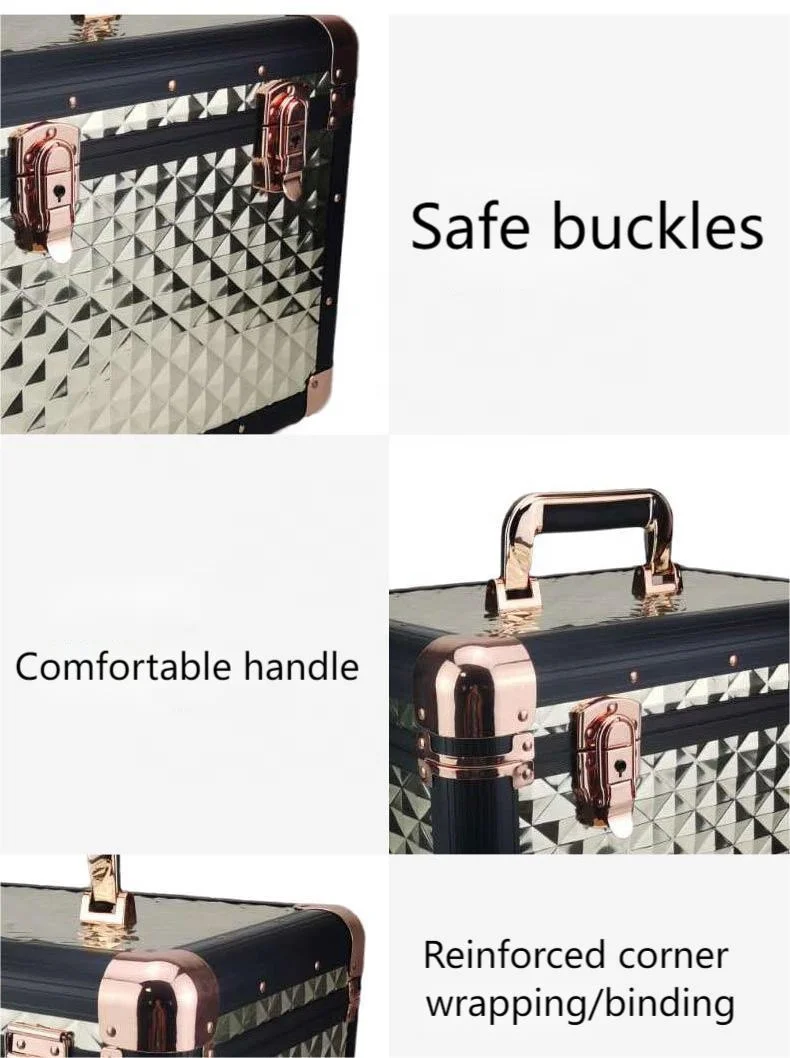 Customizable Aluminium Horse Grooming Box Beauty Tool for Horse Care Products