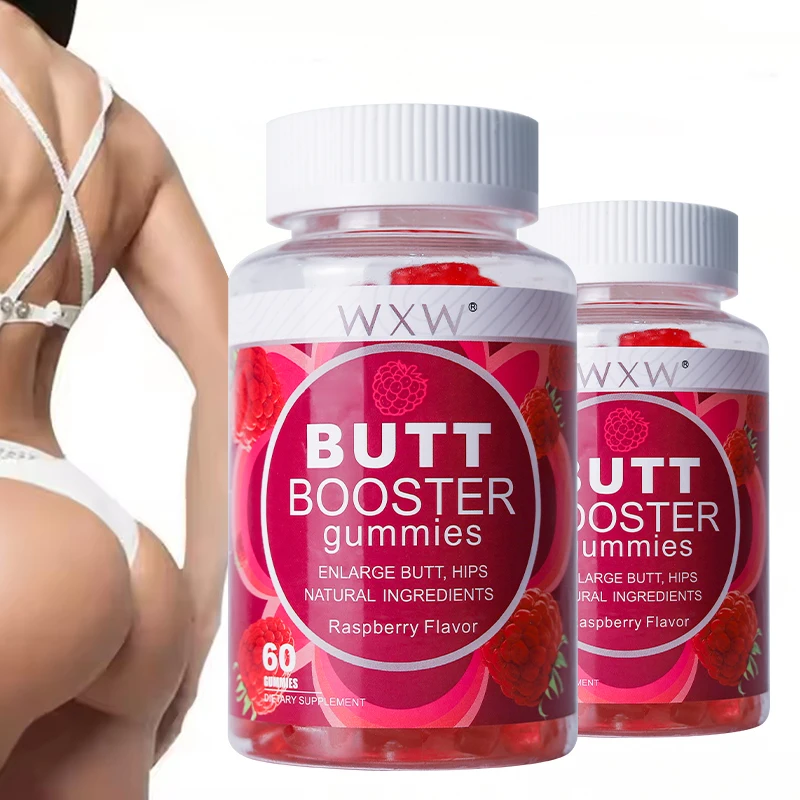 Stock WXW Butt Booster Gummies Hip and Butt Enlargement Gummies Hip Lifting Butt Enhancement Buttock Booster Gummies