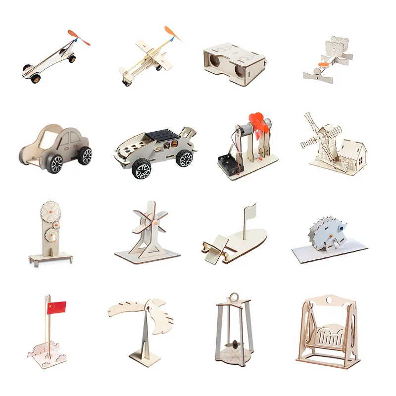 DIY Electric Telescopic Door DIY Science Experiment Kit & Education Model Toy For Children Gift Toy Project