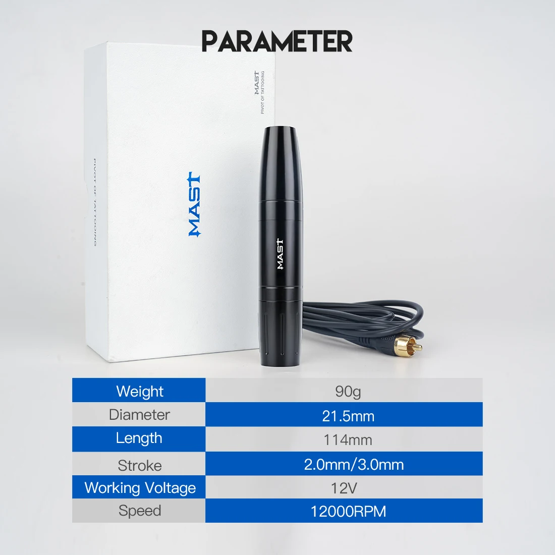 Mast Magi Microblading Pen Electric Tattoo Rotary Machine for Body Art Permanent Makeup PMU