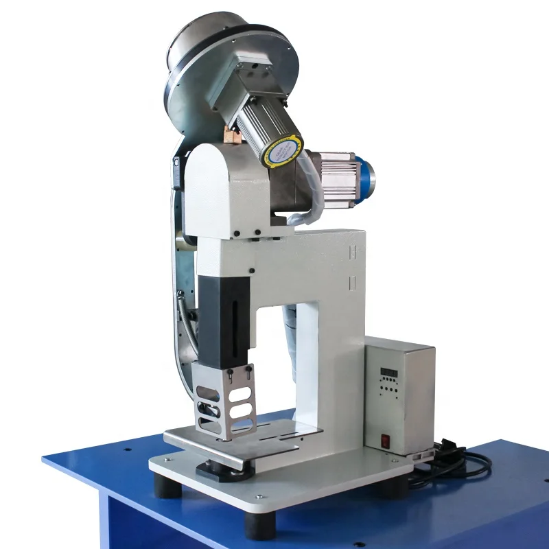 cheap price automatic feeder grommet eyelet fixing machine for Flag banner