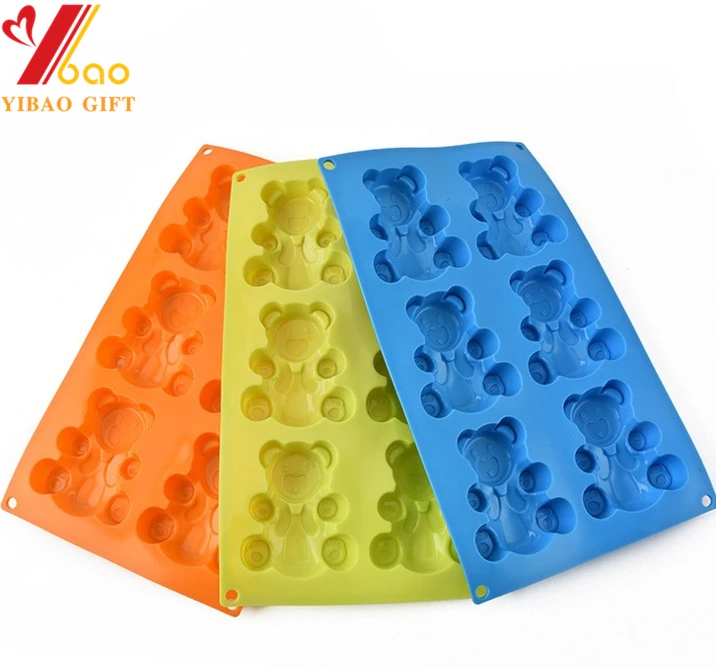 Hot Selling Rabbit Animal Cute Cat Shaped Pudding Jelly Cake Silicone Mold Pudding Jelly Mold  Pp