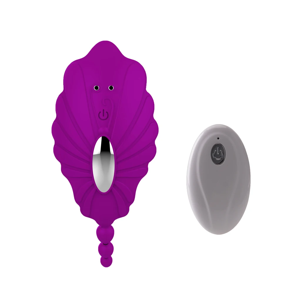 10 Frequency Panty Wearable Butterfly Vibrator Invisible Remote Control Wearable Vibrator for Flirt