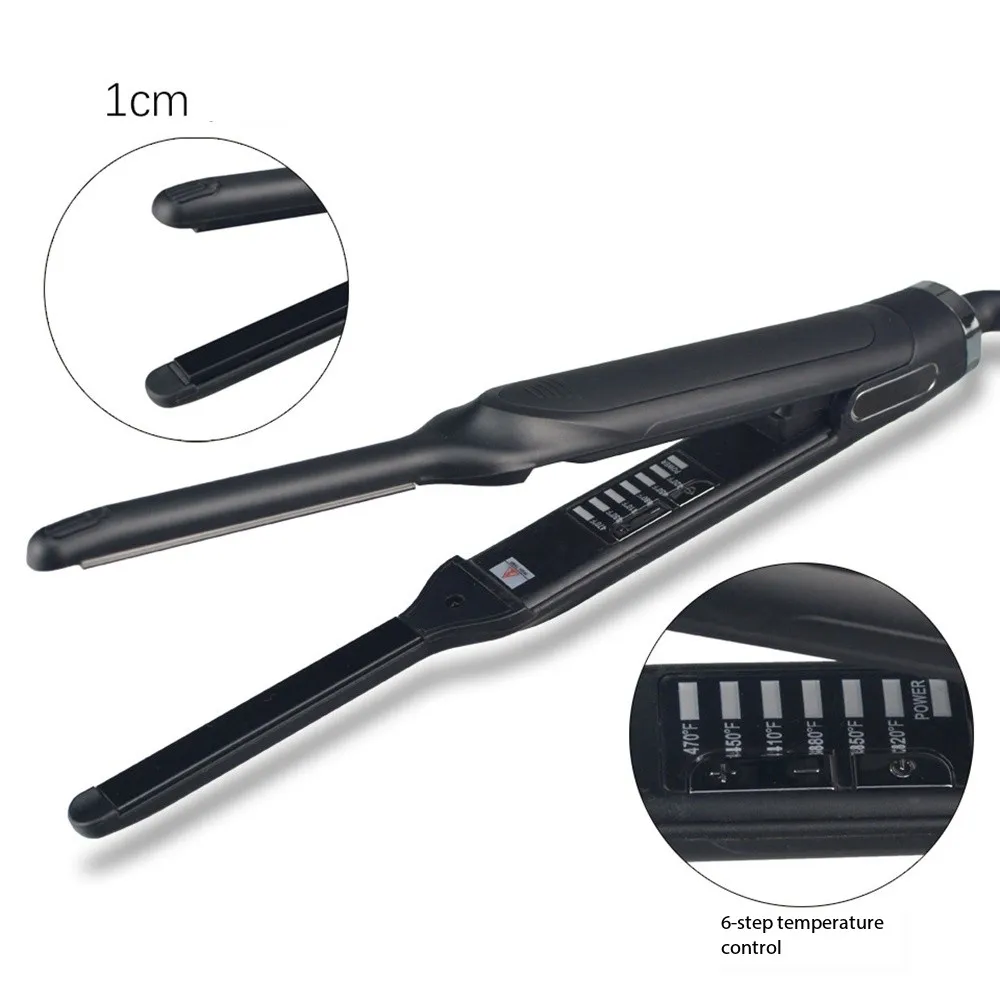 Hot tools for Hair Ceramic 3D Floating Flat Iron Negative Ion 480 Degree MCH Rolling Hair Straightener styler plate