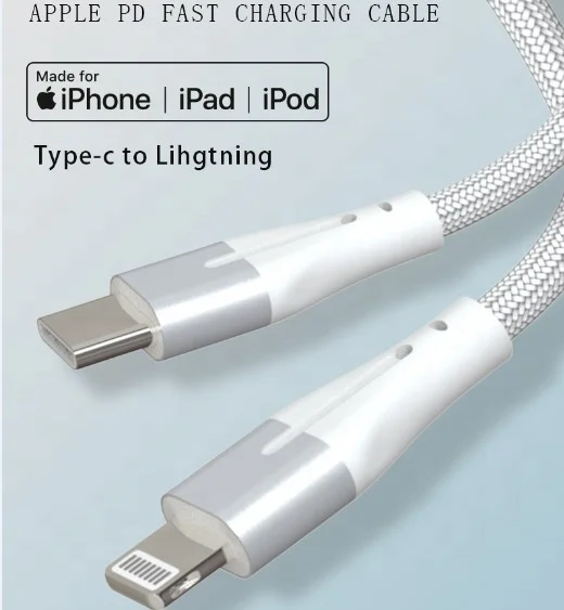 A-BST mfi certified fast charging type c to C94 lighting PD charger data cable for iphone 8/X/XMAX/XR/11
