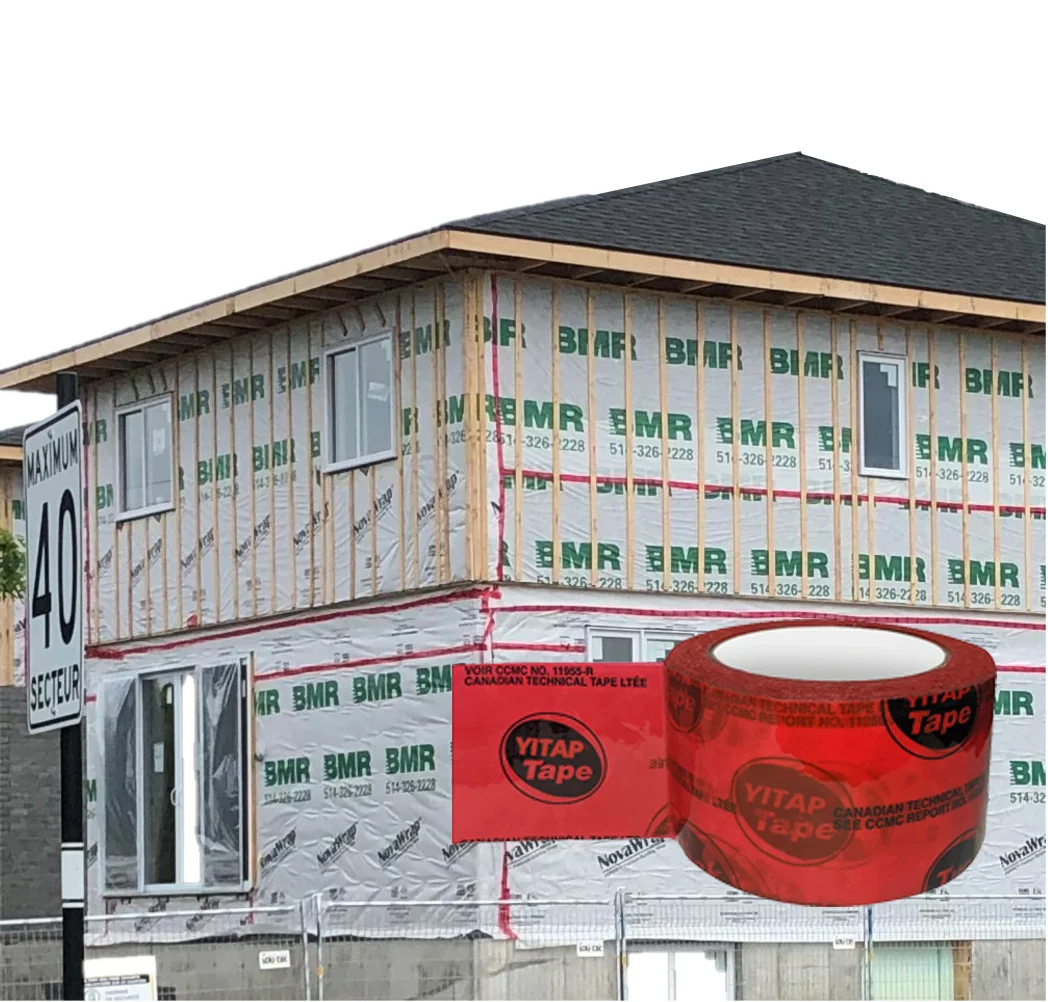 Polyethylene Materials Vapour Permeable Membrane Wall Tuck Tape Uv Resistance House Wrap