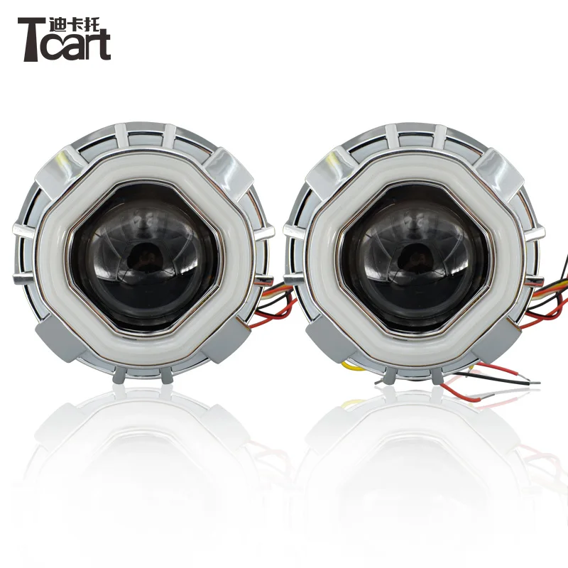  3 0 'Автомобильная фара HID Биксеноновая линза проектора левая передача вождения стандарта США подходит для обновления фар H1