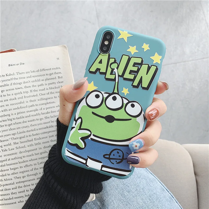 Free shipping For iPhone 11 Pro Max 11 Pro Xs X 8 Monster Inc University Aliens Soft Case