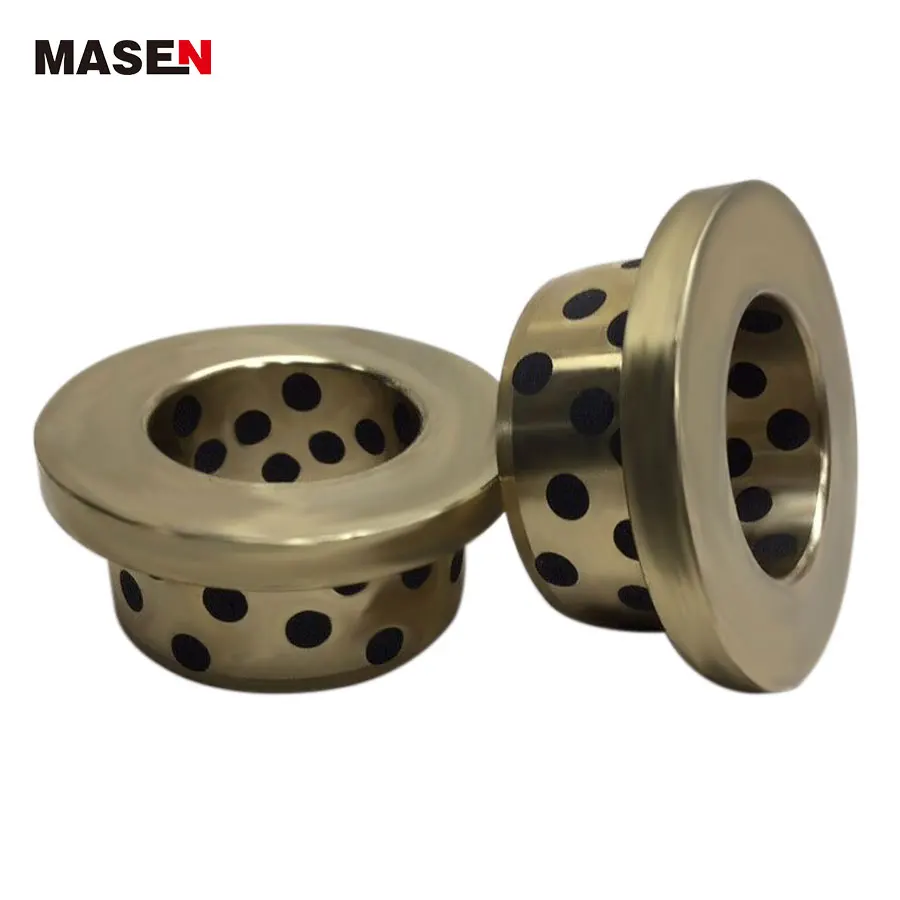  Graphite Bronze Bearing Oilless Bushings Self Lubricating Slide