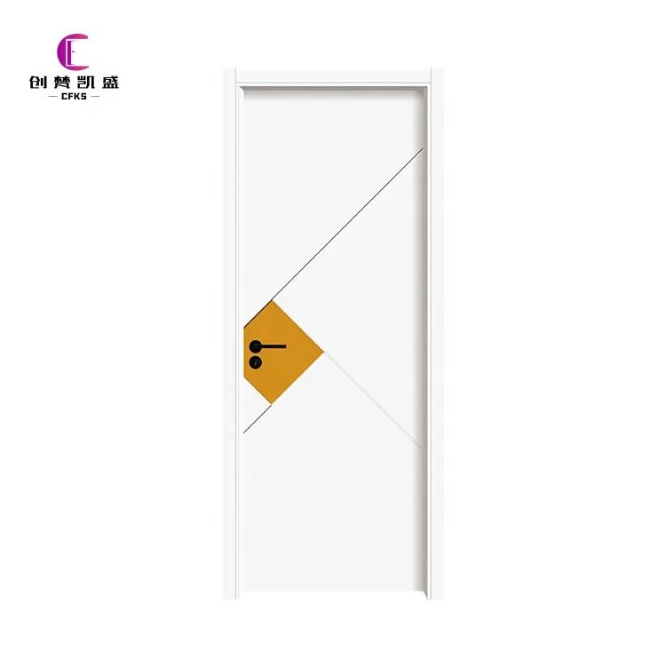 Good Quality White Internal Doors Modern Bedroom Door Interior Wooden
