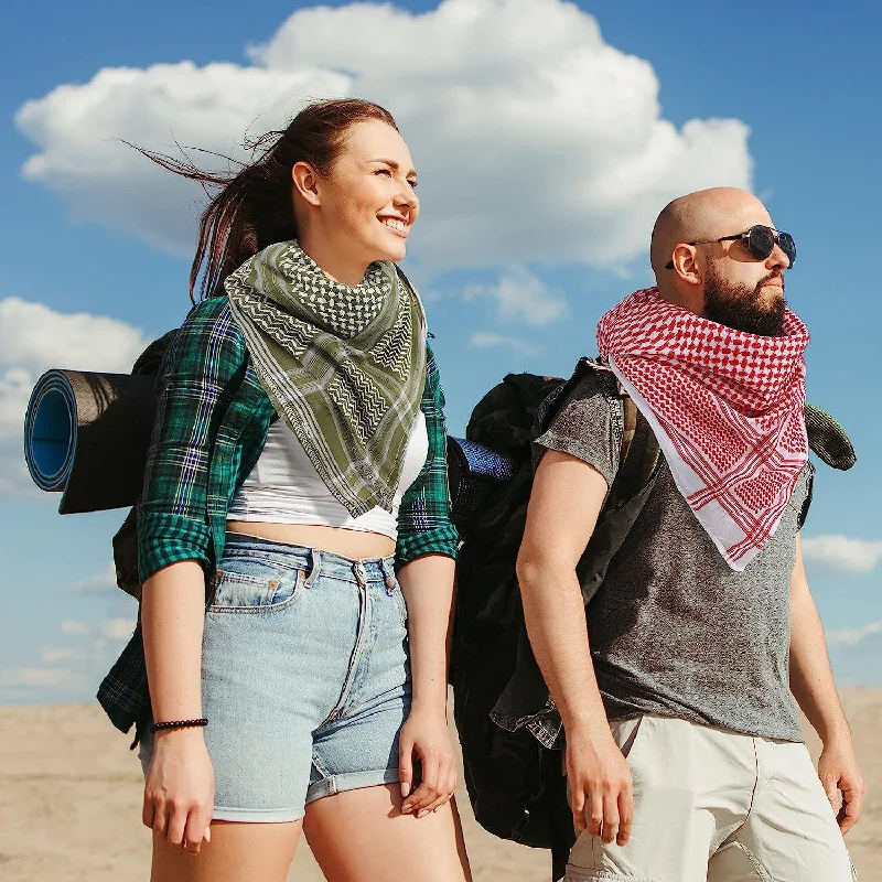 Wholesale 49 *49 Inches Yashmagh Shemagh Arab Men Arafat Head Scarf Keffiyeh Tassel Square Palestine Scarf