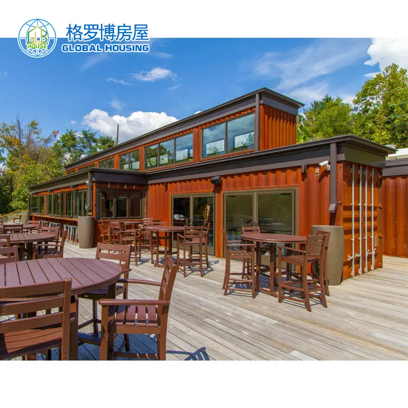 Container House Low Cost 40 Ft Container Office Wholesale Shipping Container Cafe