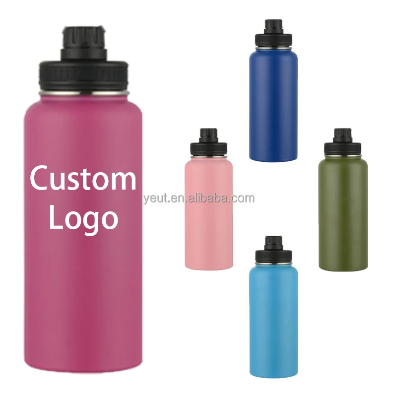 New Magnetic Factory Direct Wholesale Water Bottle phone holder vacuum sports flask for gym Top With Magnet Phone Mount Stand