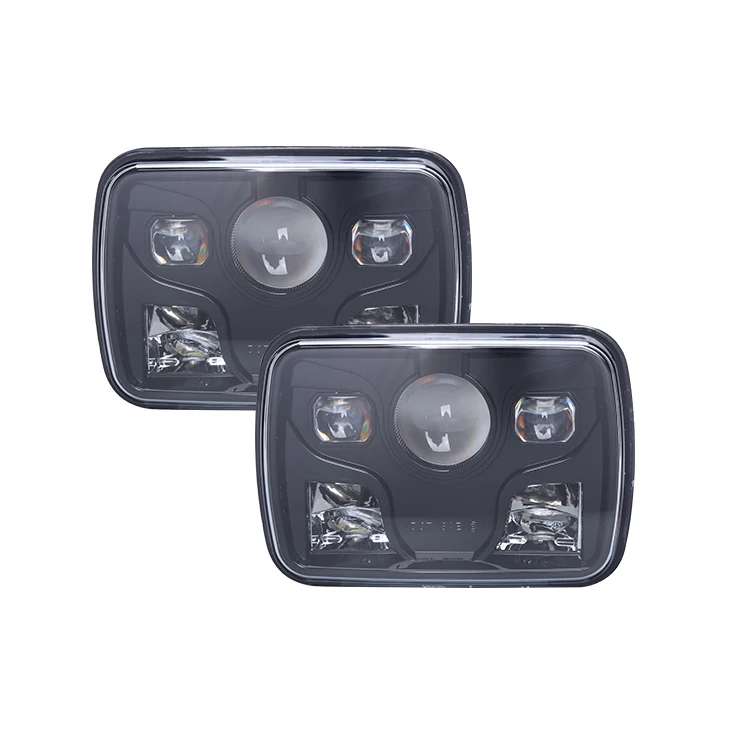 ACTEAM 7inch round mini led lenses for high quality car round led truck headlight led 7x5 car headlamps led headlight