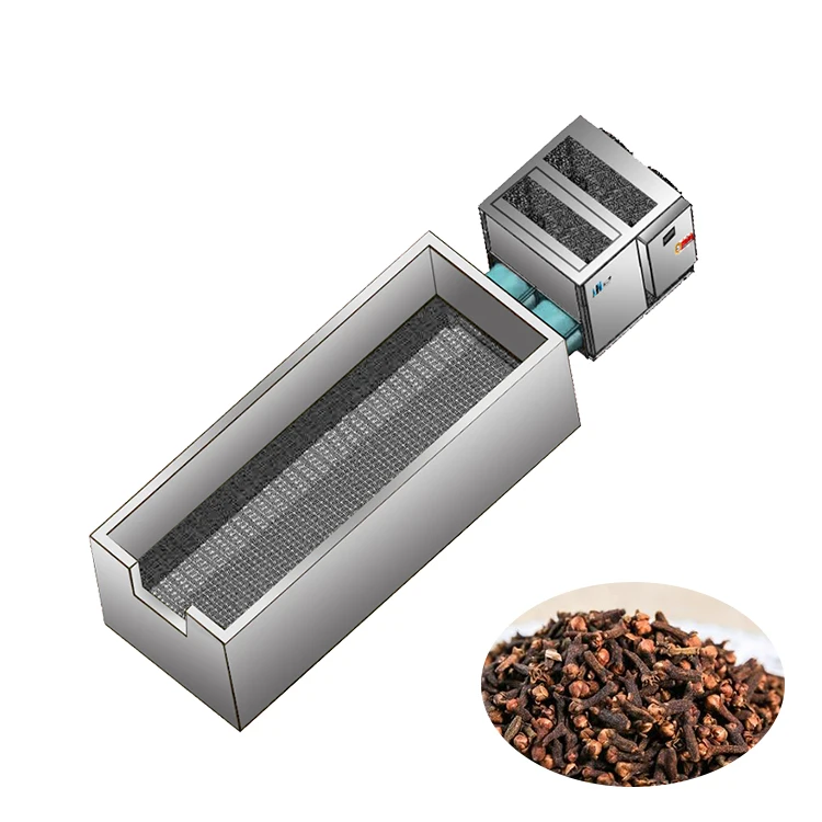 Big Box Bin Industrial Coffee Sesame Seed Dryer Cacao Bean Macadamia Almond Walnut Areca Betel Nut Drying Machine Equipment For