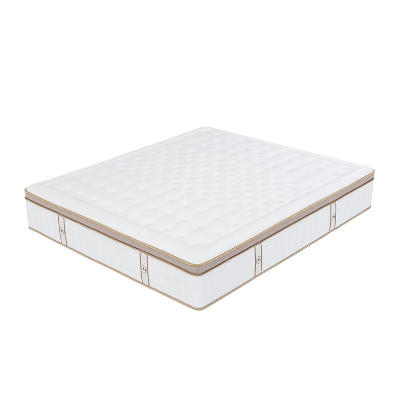 AIDI Free Sample Modern European Market Roll Pack Memory Foam Mattress Queen Size Bed 5 Zone Pocket Spring Mattress