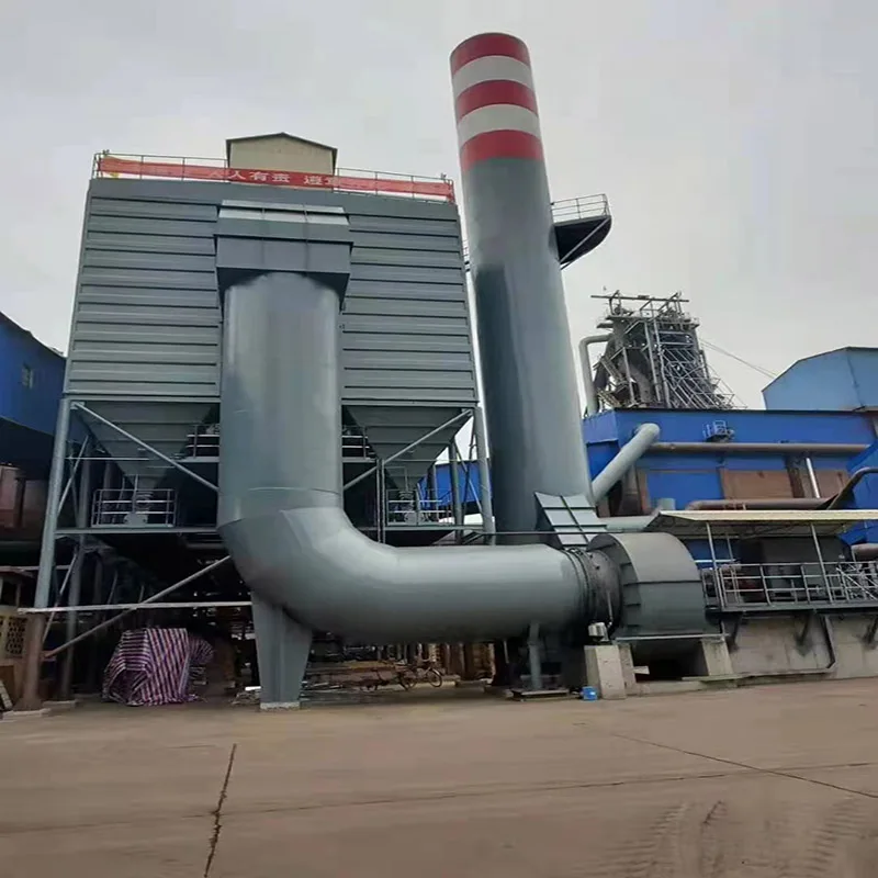 industrial pulse bag type dust collector for grinding machines