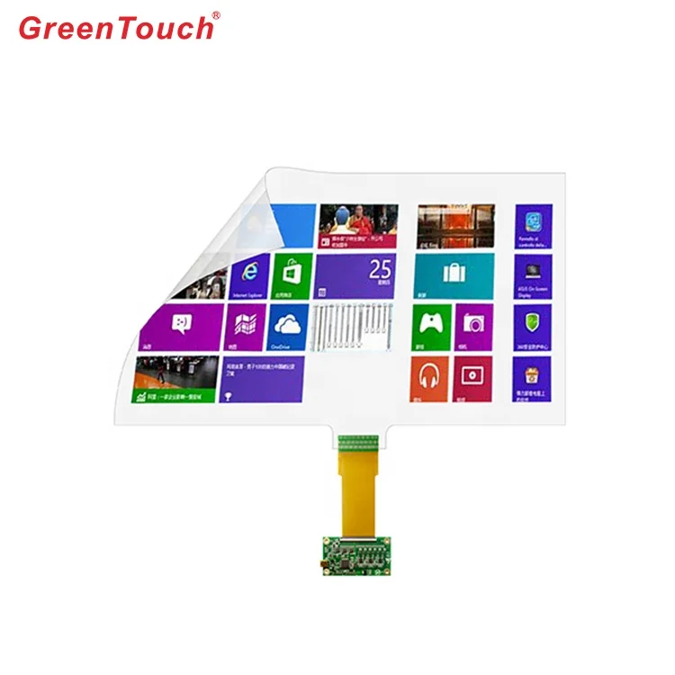 Greentouch factory price 32inch capacitive touch screen film multi touch foil film