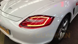 Car Lights For Cayman 987 2005-2008 Boxster LED Taillight Rear Fog Lamp Dynamic Turn Signal Highlight Reversing and Brake