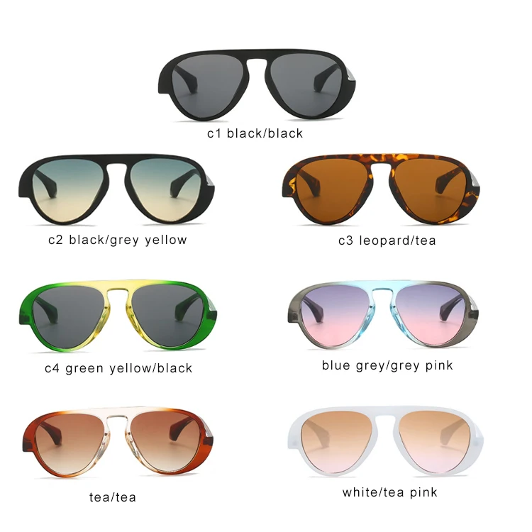 aviation custom logo sunglasses pilot sun glasses for men women