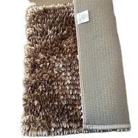 Shiny chenille thick bath mat  anti-slip carpet  highly water absorption superior quality in stock