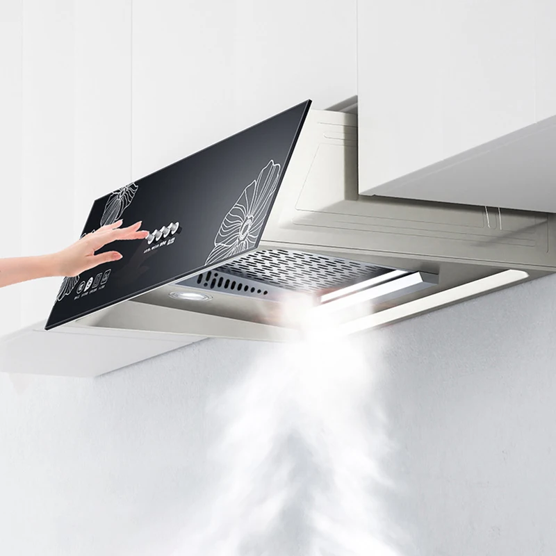 Factory Wholesale Small Mini 710mm Kitchen Exhaust Hood Exhaust Hood Kitchen Exhaust Hoods