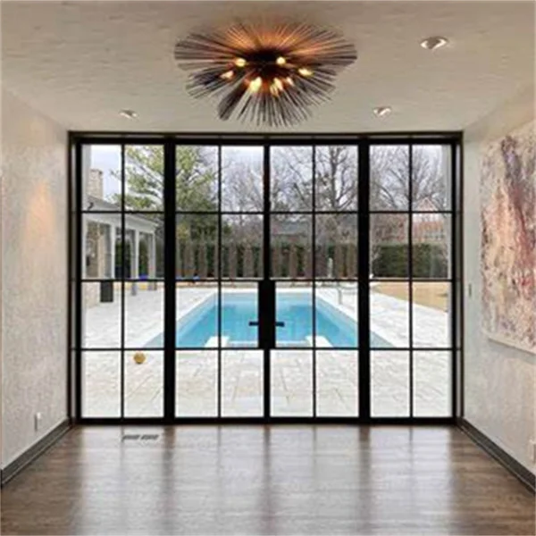 AS2047 Australia Customized Exterior Harricane Proof Heavy Duty Laminated Safety Glass Aluminium Sliding Patio Doors